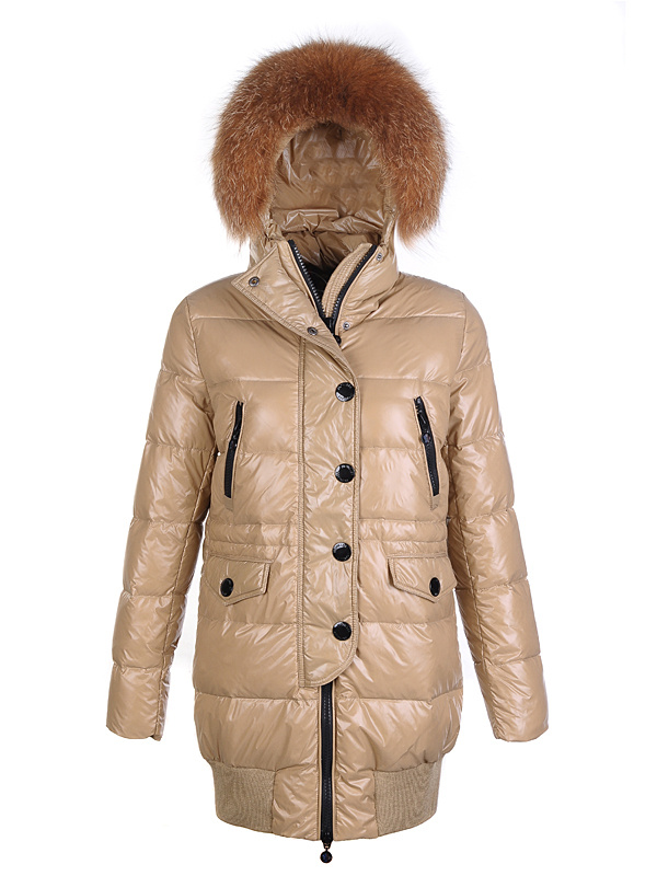 Doudoune Moncler Femme Loire Abricot